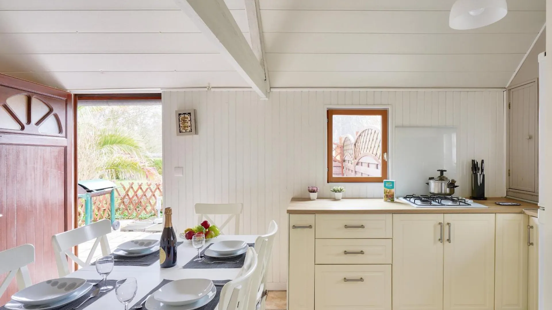 A 800M De La Plage, Chalet Cosy Pour 4 洛克蒂迪
